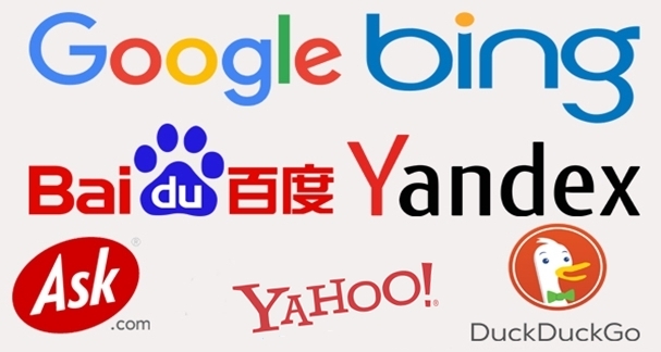 The various search engines