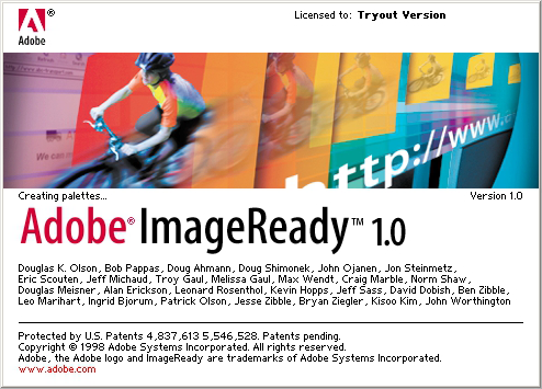 ImageReady 1.0